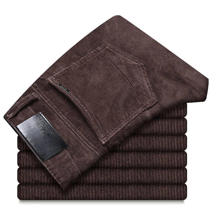 Harlow | Relaxed Fit Refined Corduroy Trousers