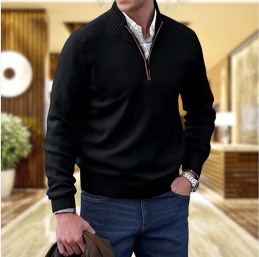 Russell | Men's Quarter-Zip Sweater