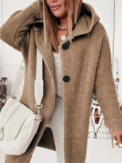 Sheryl | Women's Hooded Oversized Cardigan