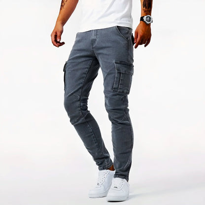 Riley | Men's Skinny Fit Cargo Pants