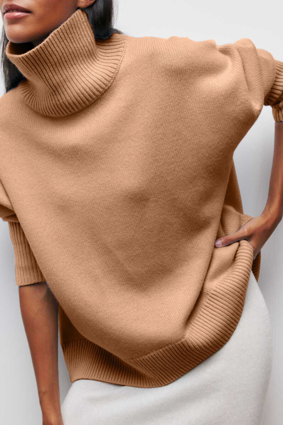 Beatrix | Oversized Turtleneck Sweater