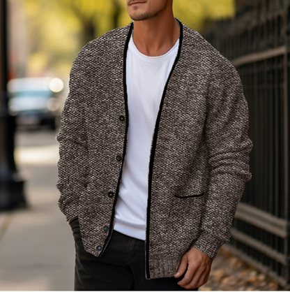 Frazer | Pocket Front V-Neck Cardigan