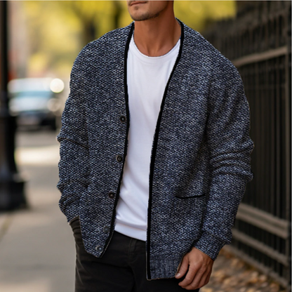 Frazer | Pocket Front V-Neck Cardigan