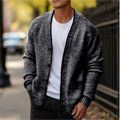 Frazer | Pocket Front V-Neck Cardigan