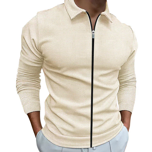 Jeremy | Elegant Zip-Up Shirt for Comfort