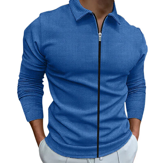 Jeremy | Elegant Zip-Up Shirt for Comfort
