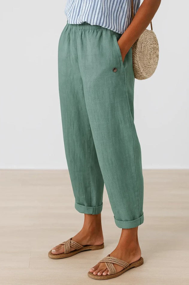 Romina | Classic Relaxed Leisure Pants