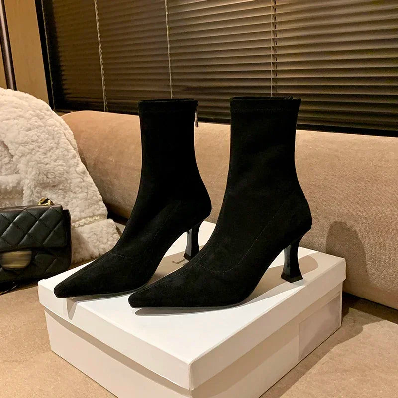 Doris | Women's Pointed Heel Boots
