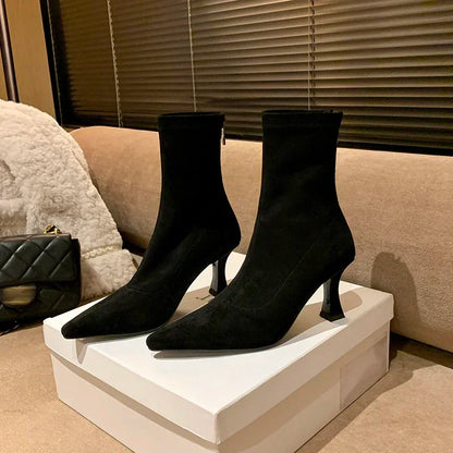 Doris | Women's Pointed Heel Boots