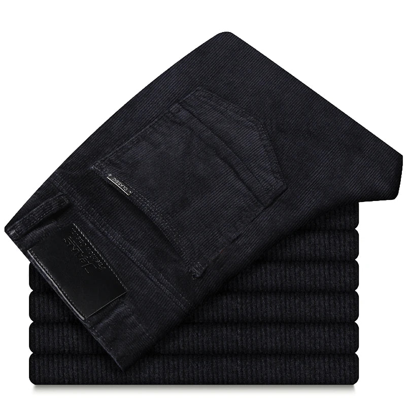 Harlow | Relaxed Fit Refined Corduroy Trousers
