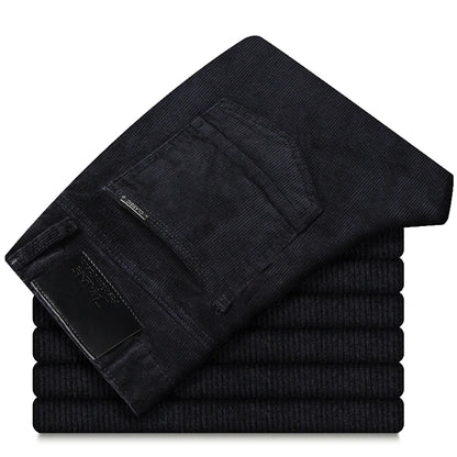 Harlow | Relaxed Fit Refined Corduroy Trousers