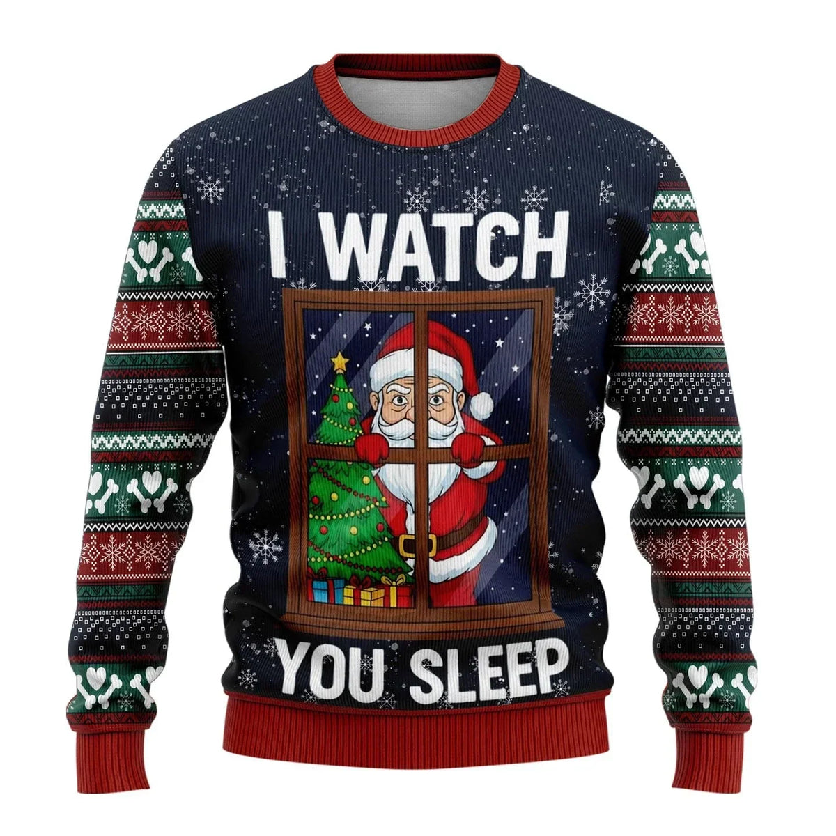 Olaf | Mens Christmas Jumper Snowman Round Neck