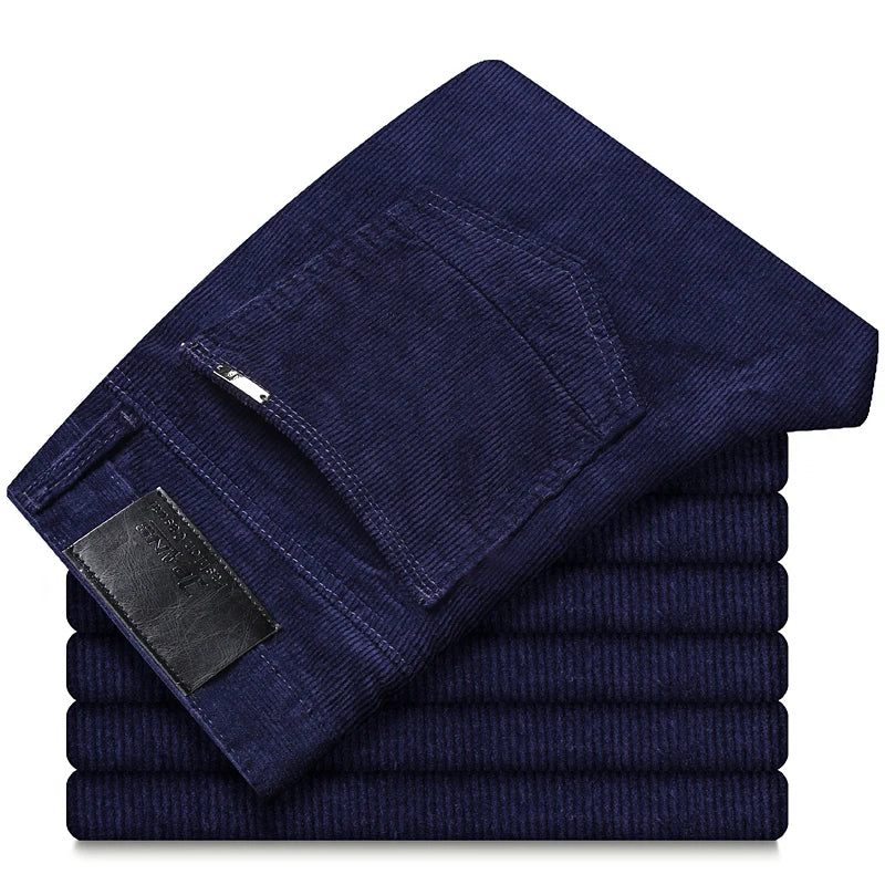Harlow | Relaxed Fit Refined Corduroy Trousers
