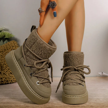 Leanne | Women's Lace-Up Winterboots