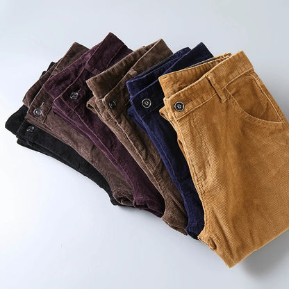 Harlow | Relaxed Fit Refined Corduroy Trousers