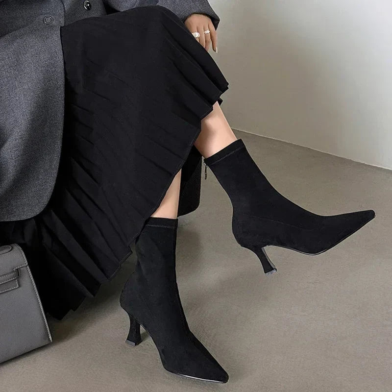 Doris | Women's Pointed Heel Boots