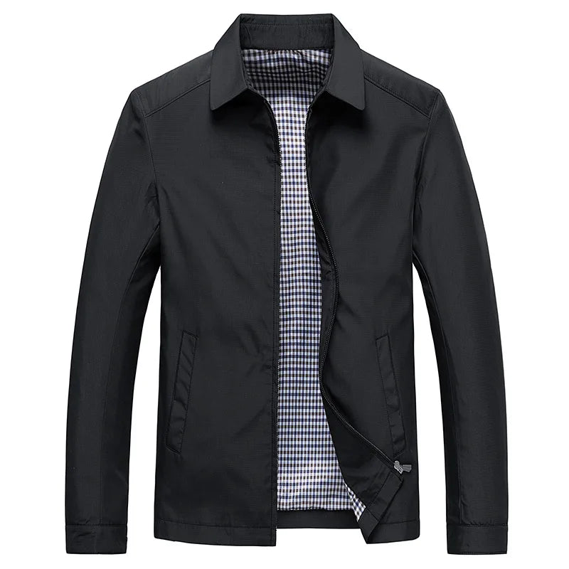Drake | Men's Zip-Up Casual Jacket