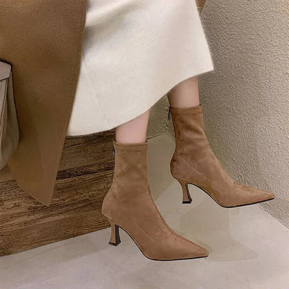 Doris | Women's Pointed Heel Boots