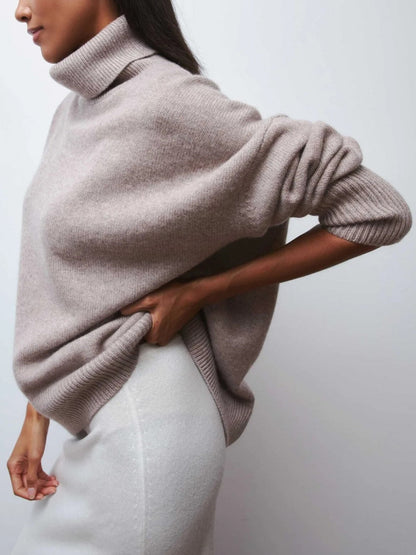 Leona | Women's Oversized Turtleneck Sweater