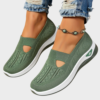 Lorna | Orthopedic Slip On Shoes Cushioned Contoured Insole