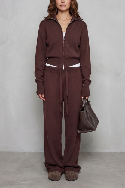 Blair | Women's Relaxed Knit Long Sleeve Lounge Set