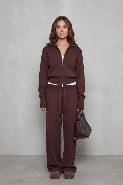 Blair | Women's Relaxed Knit Long Sleeve Lounge Set