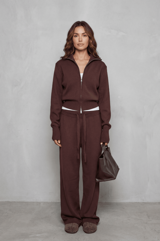 Blair | Women's Relaxed Knit Long Sleeve Lounge Set