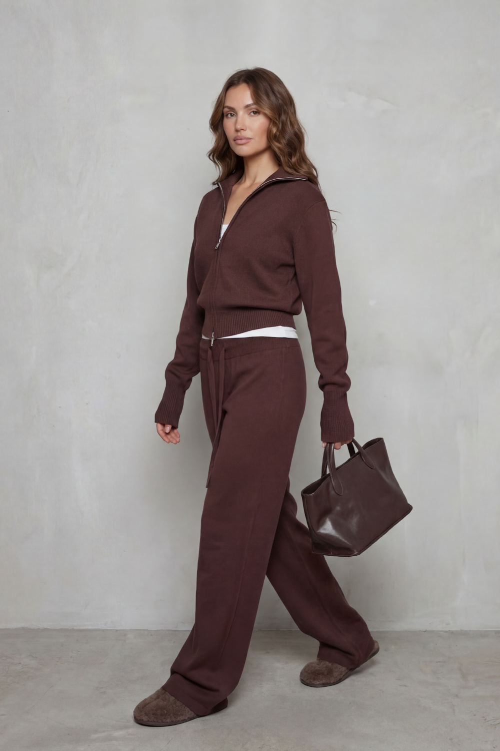 Blair | Women's Relaxed Knit Long Sleeve Lounge Set