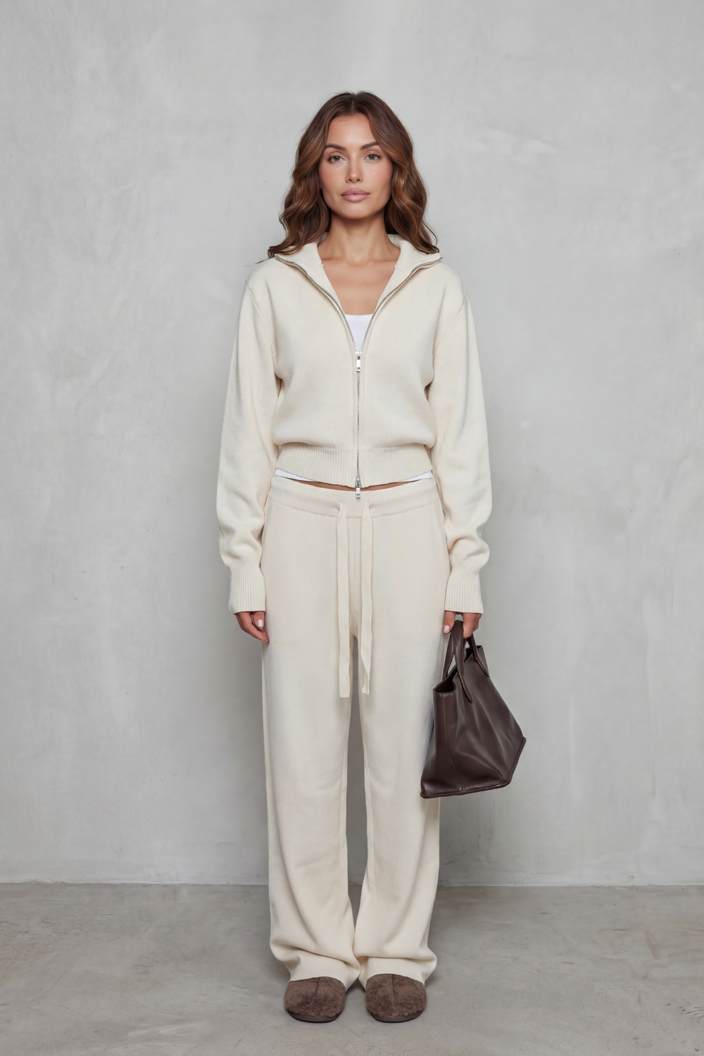 Blair | Women's Relaxed Knit Long Sleeve Lounge Set