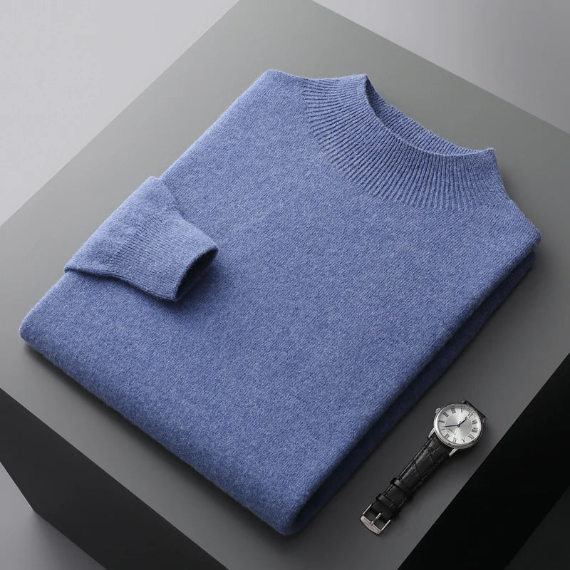 Louie | Men's Mock Neck Sweater