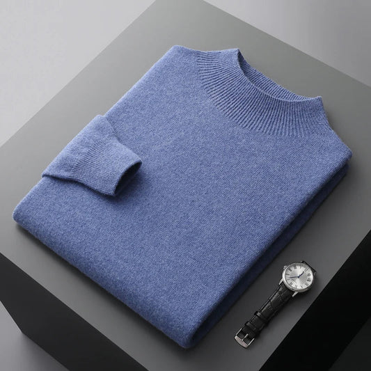 Louie | Men's Mock Neck Sweater
