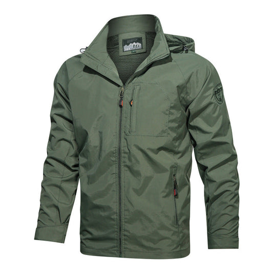 Edison | Men's Lightweight Hooded Jacket