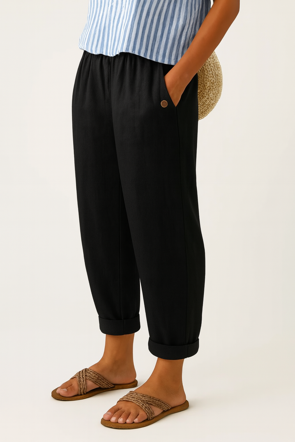 Romina | Classic Relaxed Leisure Pants