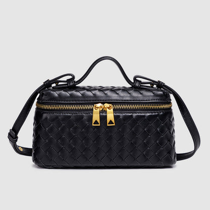 Sofia Amoretti Woven Crossbody Bag