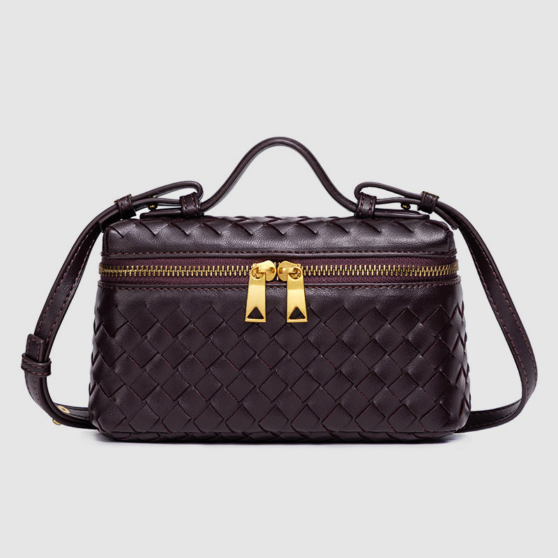 Sofia Amoretti Woven Crossbody Bag
