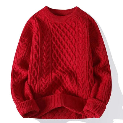 Morgan | Men's Crewneck Patterned Sweater