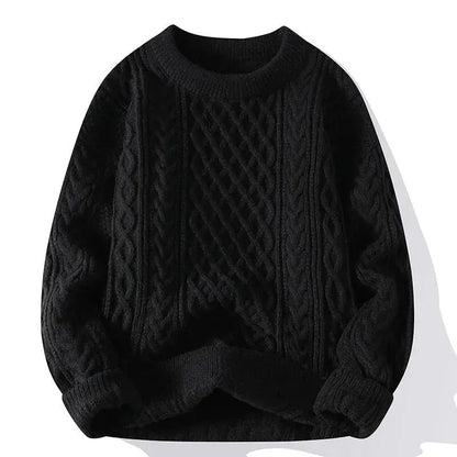 Morgan | Men's Crewneck Patterned Sweater