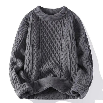 Morgan | Men's Crewneck Patterned Sweater