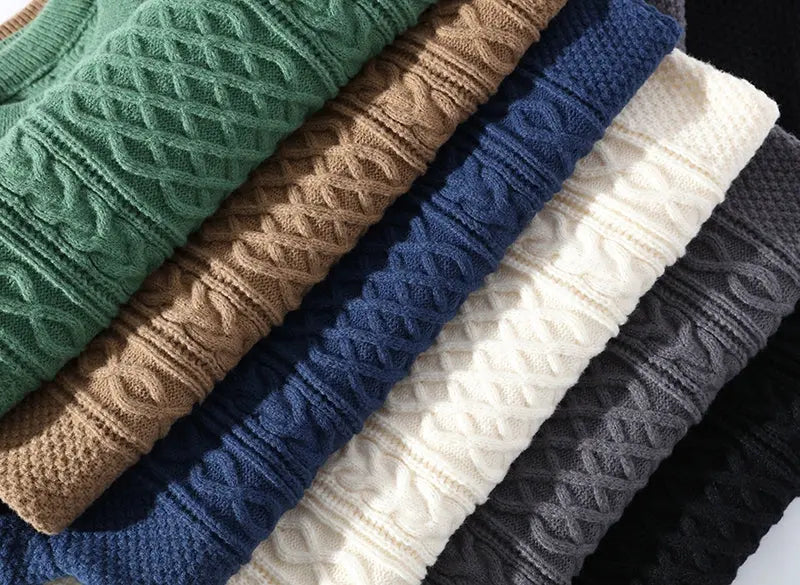 Morgan | Men's Crewneck Patterned Sweater