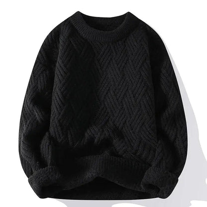 Morgan | Men's Crewneck Patterned Sweater