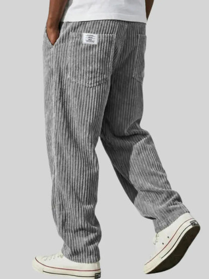 Emery | Relaxed Fit Sophisticated Corduroy Trousers