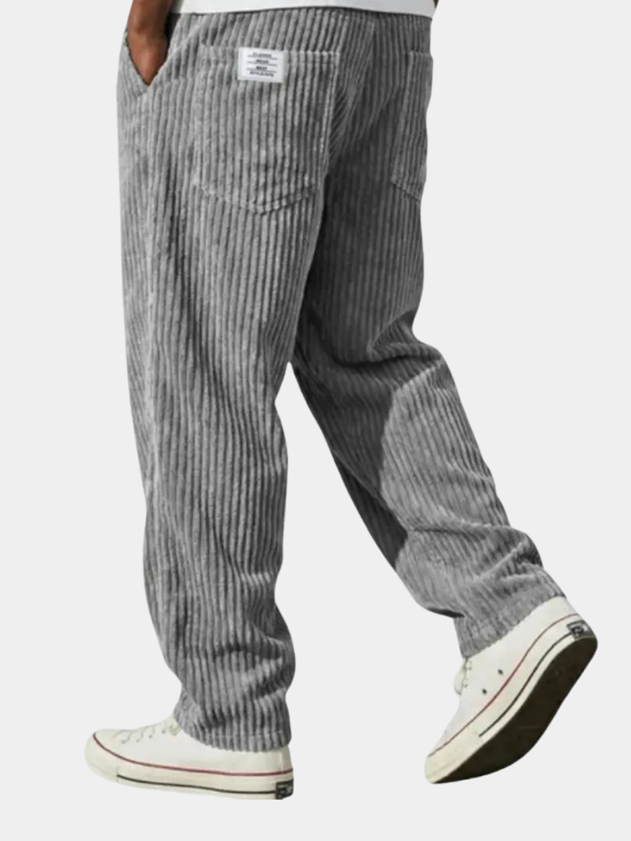 Emery | Relaxed Fit Sophisticated Corduroy Trousers