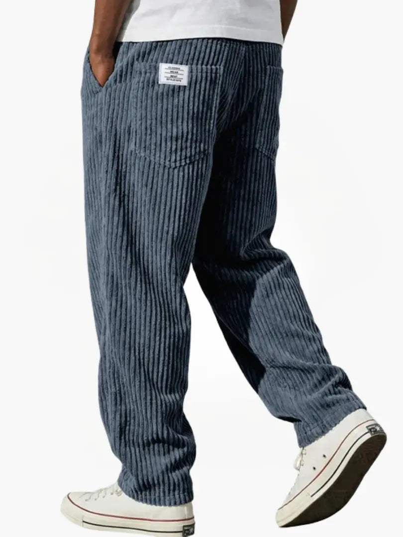 Emery | Relaxed Fit Sophisticated Corduroy Trousers