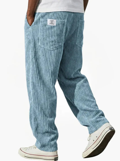 Emery | Relaxed Fit Sophisticated Corduroy Trousers