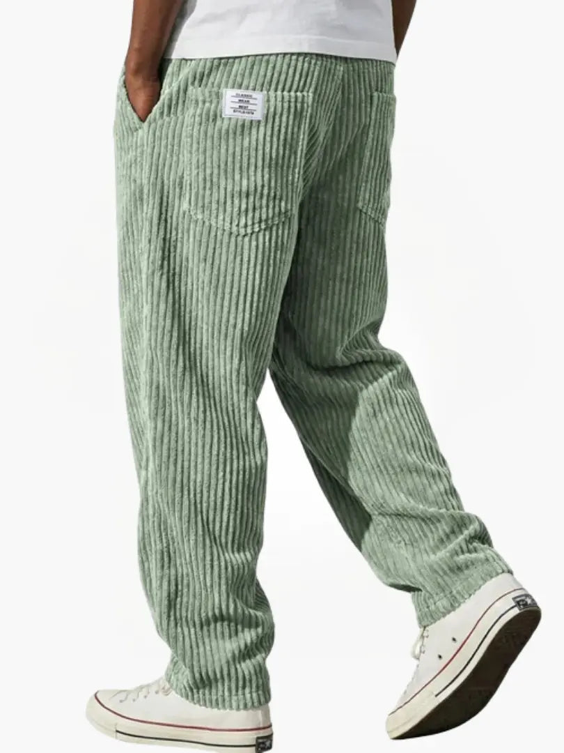 Emery | Relaxed Fit Sophisticated Corduroy Trousers