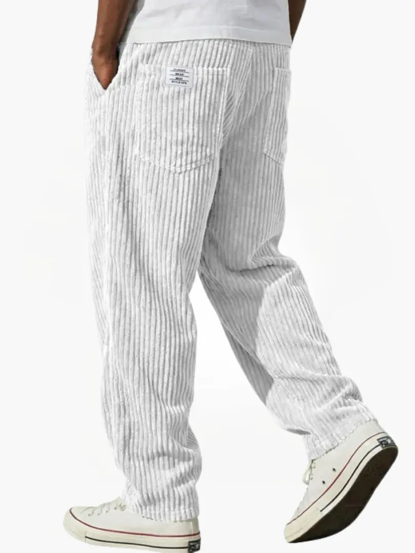 Emery | Relaxed Fit Sophisticated Corduroy Trousers