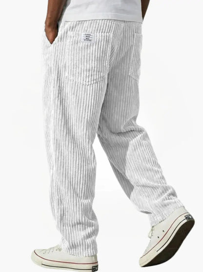 Emery | Relaxed Fit Sophisticated Corduroy Trousers