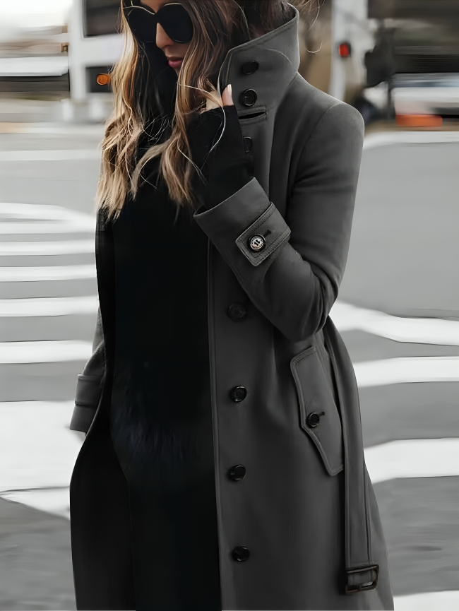 Sandra | Women's Belted Trench Coat