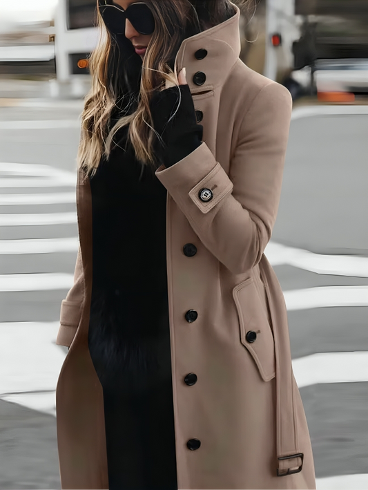 Sandra | Women's Belted Trench Coat