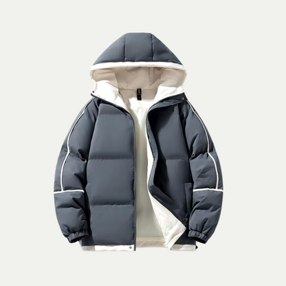 Women's Oversized Hooded Puffer Winter Jacket